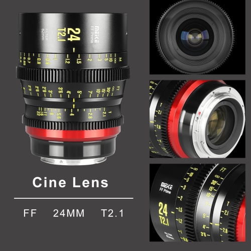 24mm T2.1 FF Prime Cine Canon RF